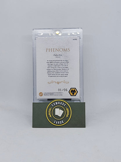 Pedro Neto (Wolves) 01/06 Gold Frame Futera 2022