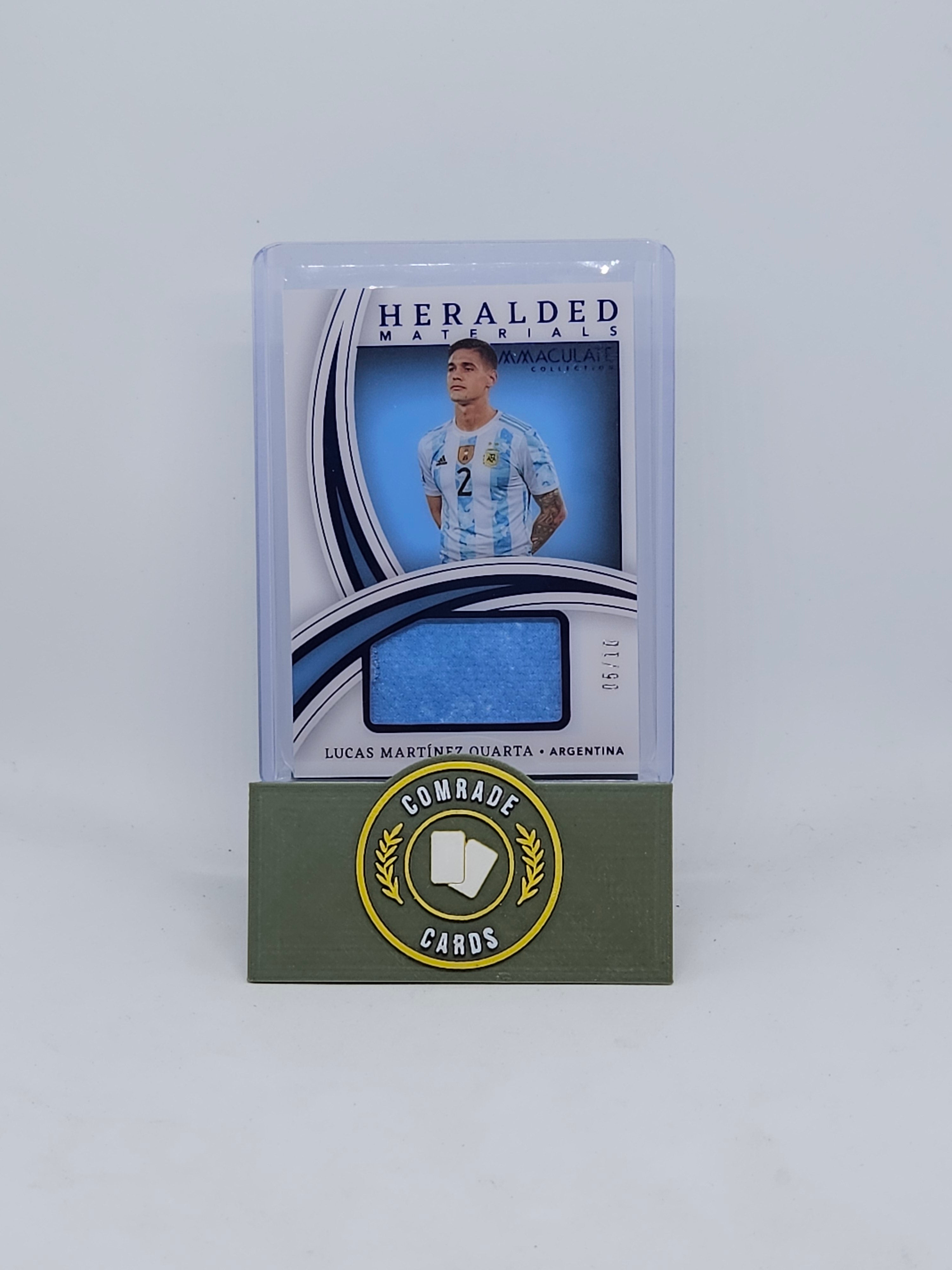 Lucas Martinez Quarta (Argentina) 05/10 Patch Immaculate 2022-2023