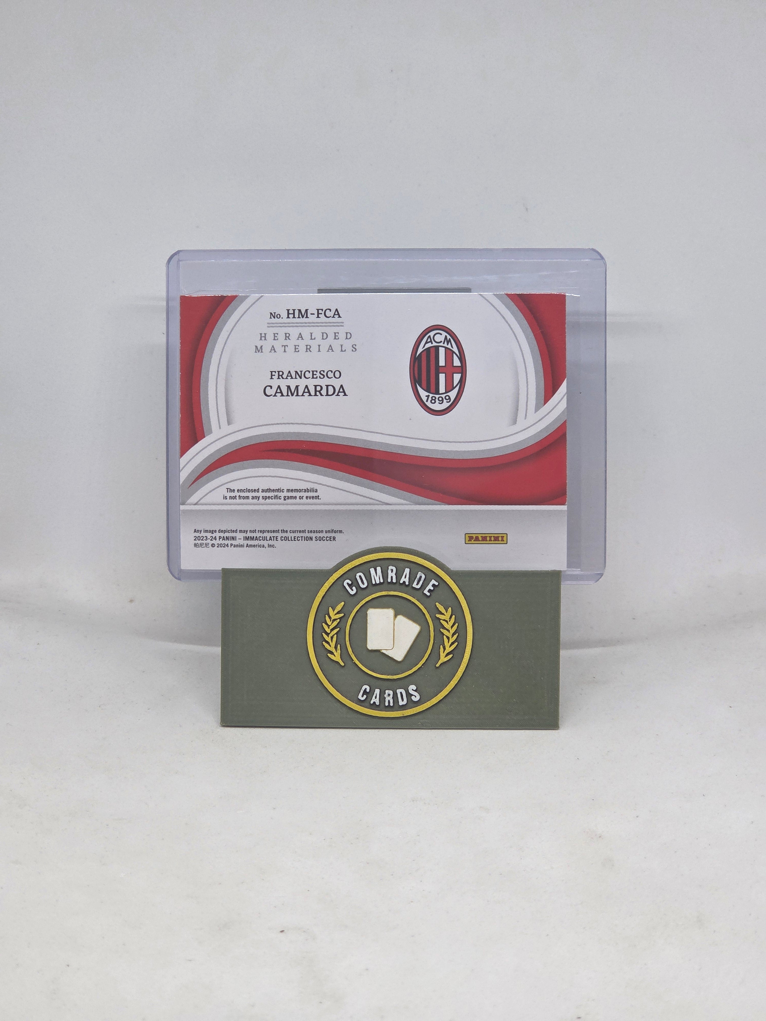 Francesco Camarda (AC Milan) 13/49 Patch Immaculate 2023-2024