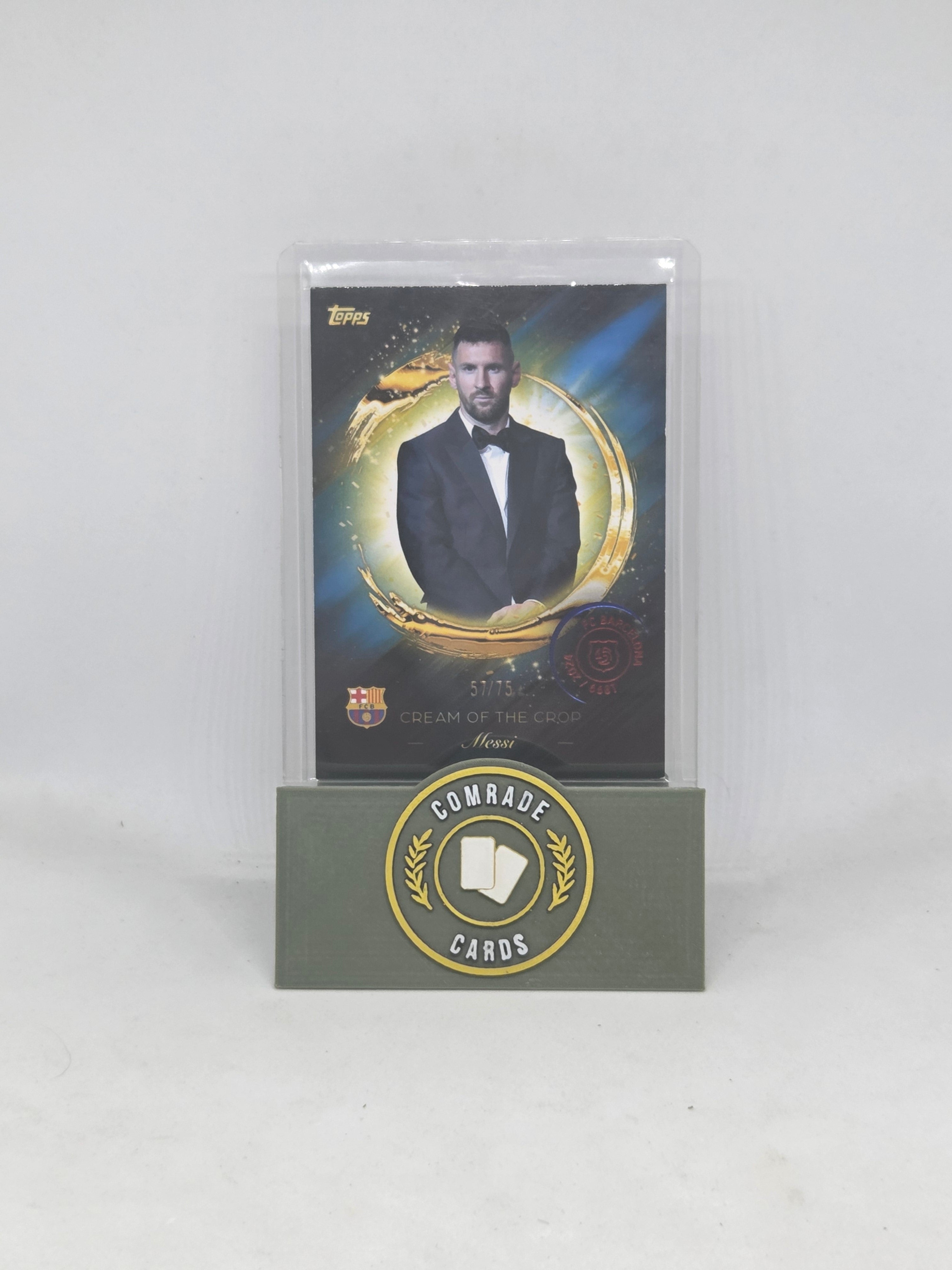 Lionel Messi (Barcelona) 57/75 Topps Barcelona 125 Anniversary Set 2024-2025
