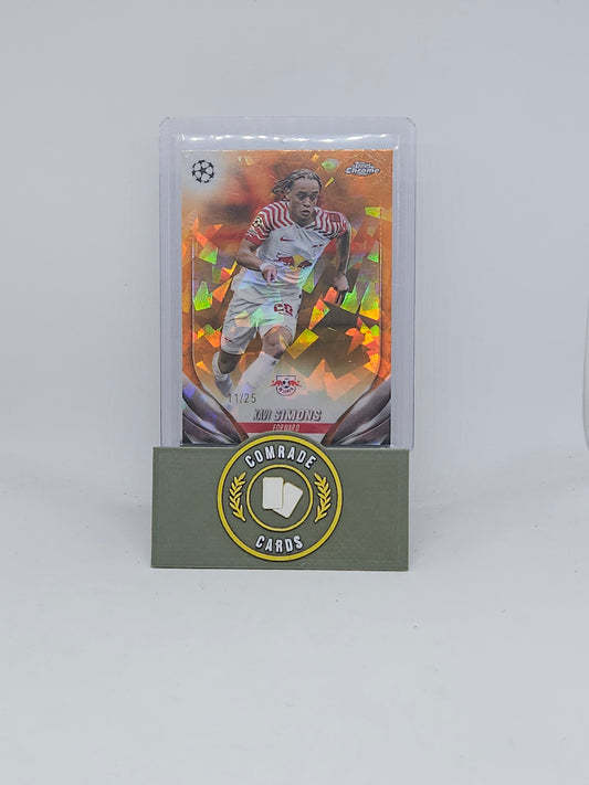 Xavi Simons (Leipzig) 11/25 Topps Sapphire 2023-2024