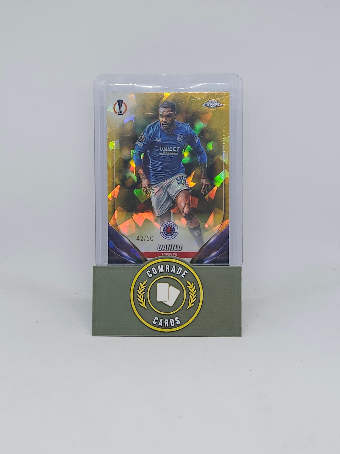 Danilo (Rangers) 42/50 Topps Sapphire 2023-2024