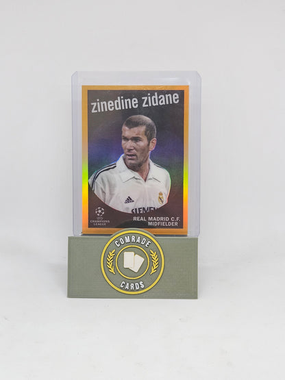 Zinedine Zidane (Real Madrid) 35/50 Topps Chrome 2022-2023