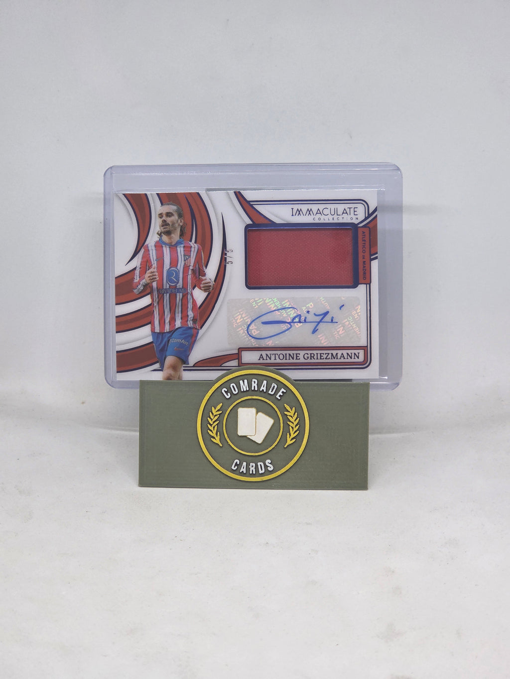 Antoine Griezmann (Athletico Madrid) 5/5 Auto/Patch Immaculate 2024-2025