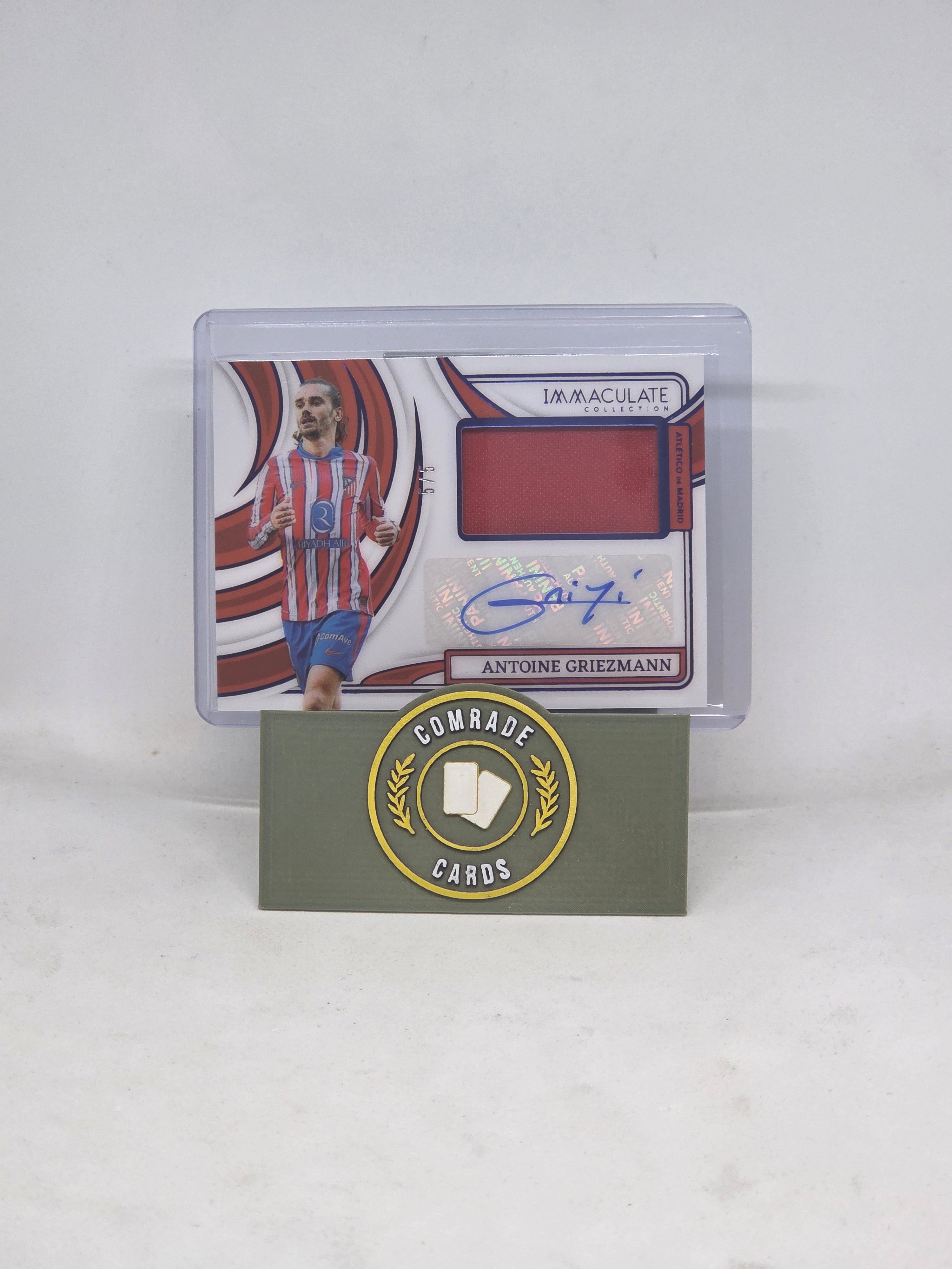 Antoine Griezmann (Athletico Madrid) 5/5 Auto/Patch Immaculate 2024-2025
