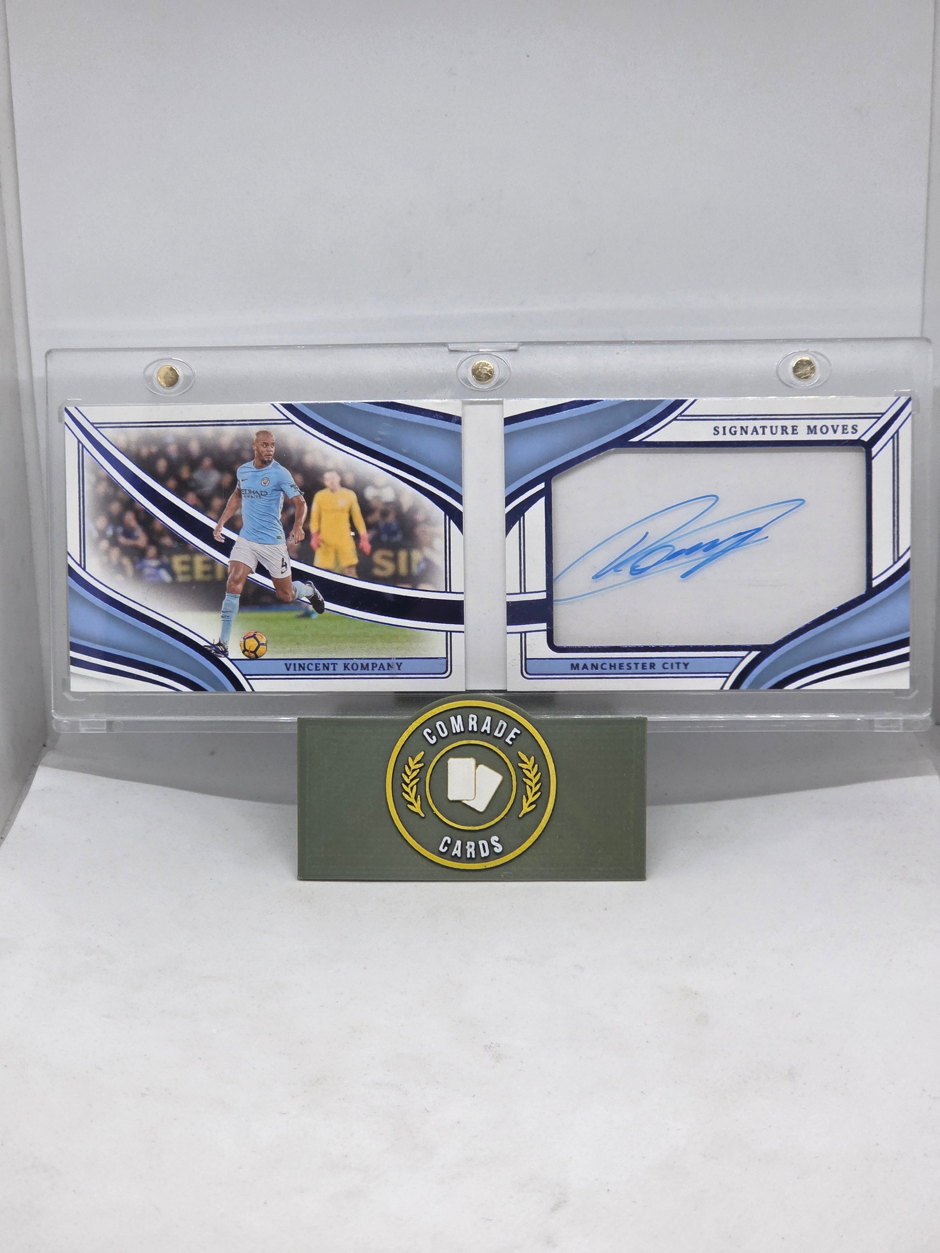 Vincent Kompany (Man City) 23/25 Booklet Immaculate 2023-2024 (SLIGHT MARK)