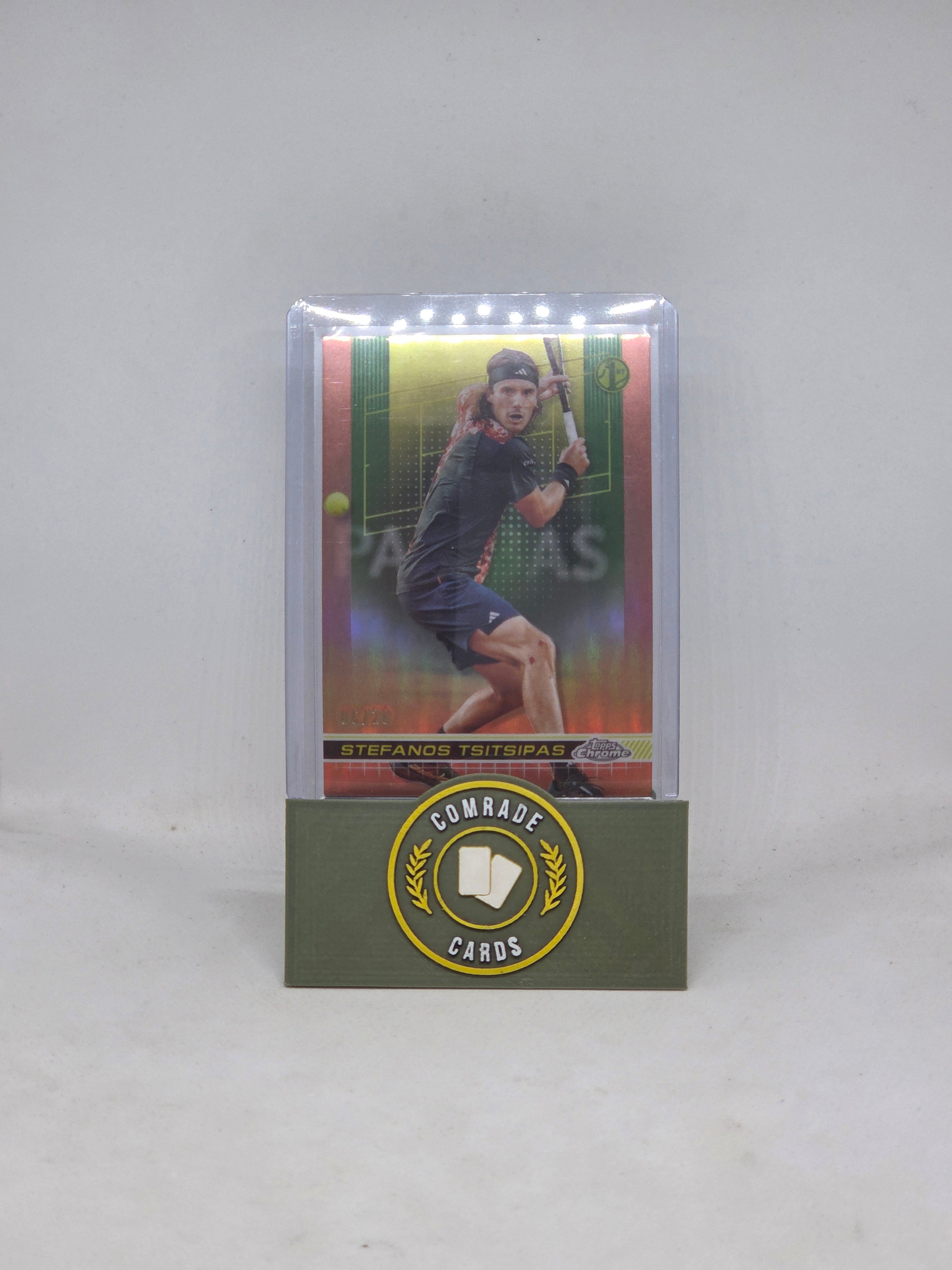 Stefanos Tsitsipas (Greece) 06/20 Topps Chrome Tennis 2024