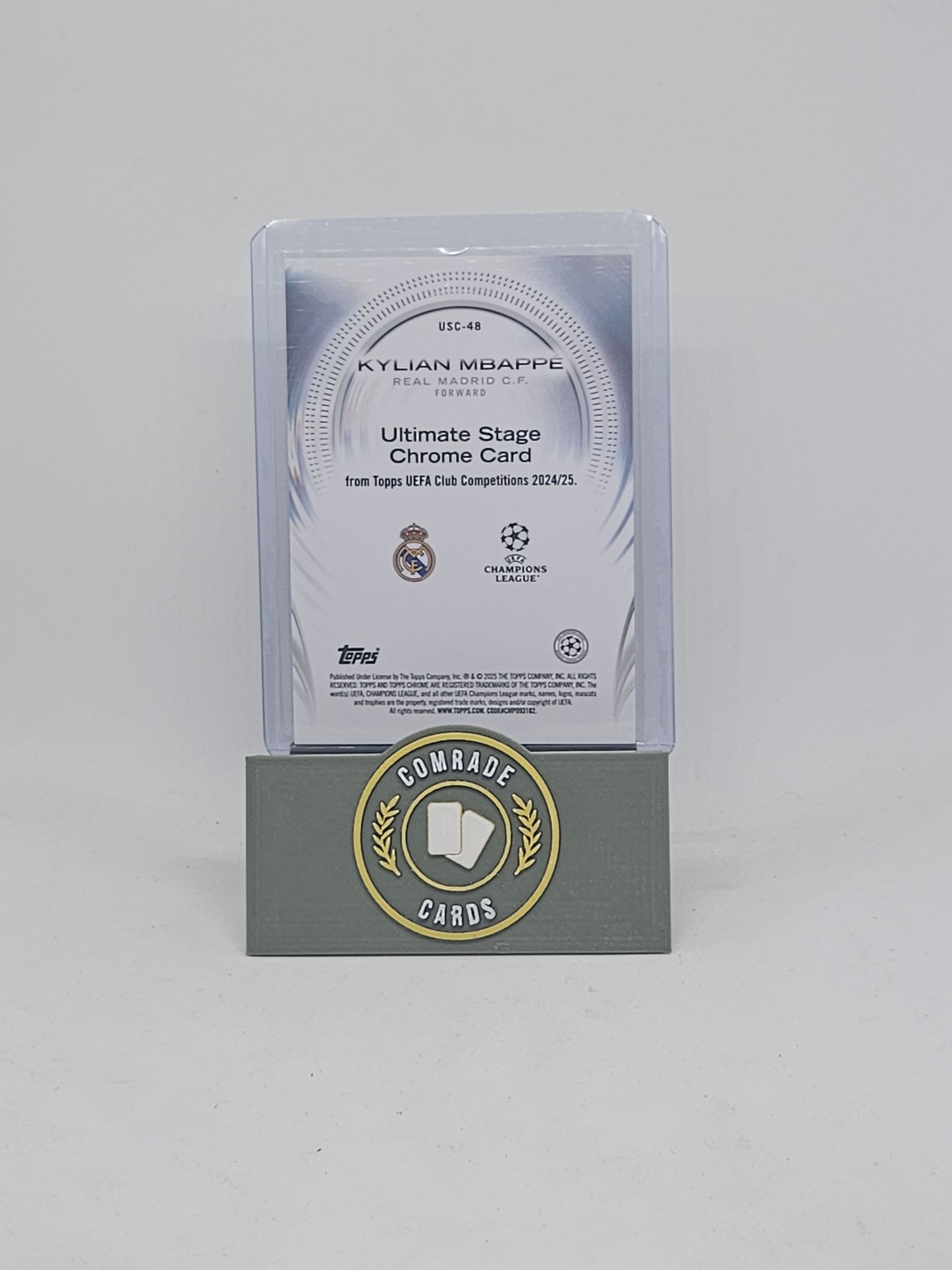 Kylian Mbappe (Real Madrid) 170/199 Ultimate Stage Topps UCC 2024-2025