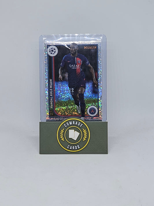 Randal Kolo Muani (PSG) 020/150 Topps Merlin Chrome 2023-2024