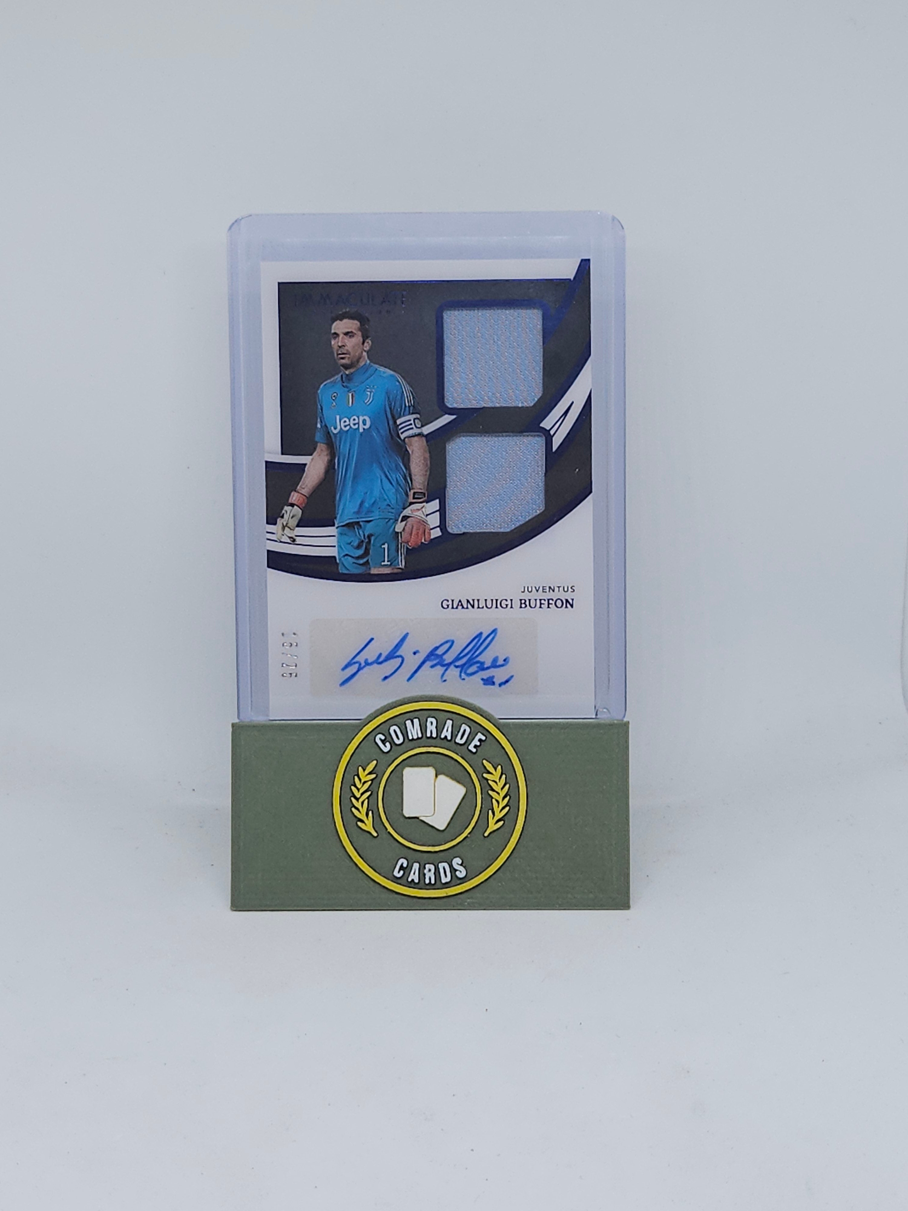 Gianluigi Buffon (Juventus) 15/25 Autographed/Patch Immaculate 2022-2023