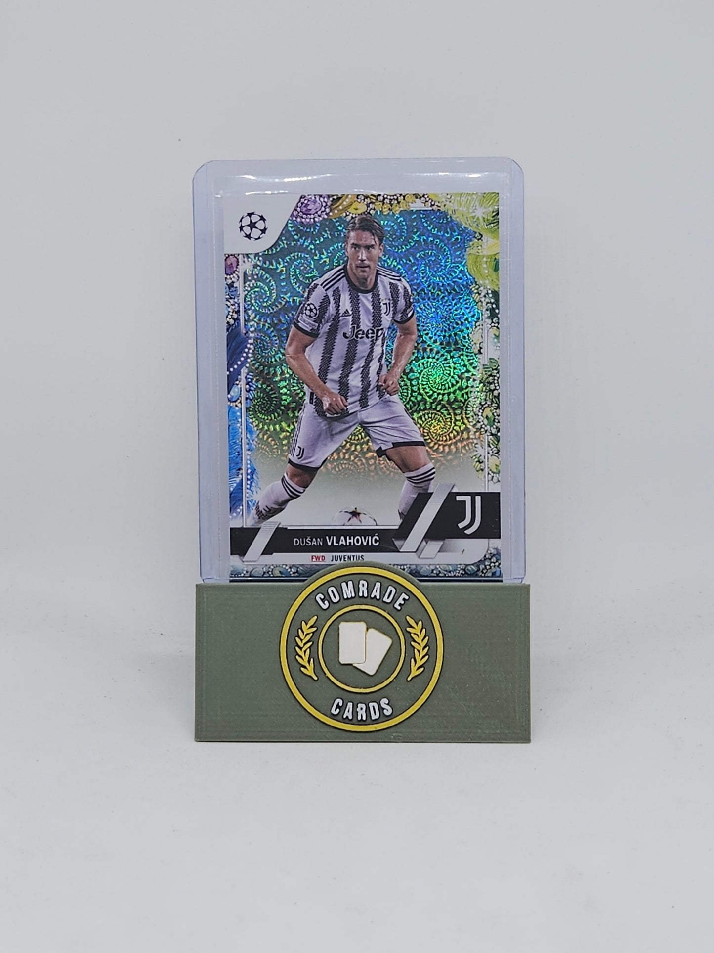 Dusan Vlahovic (Juventus) 53/75 Topps Carnaval 2022-2023