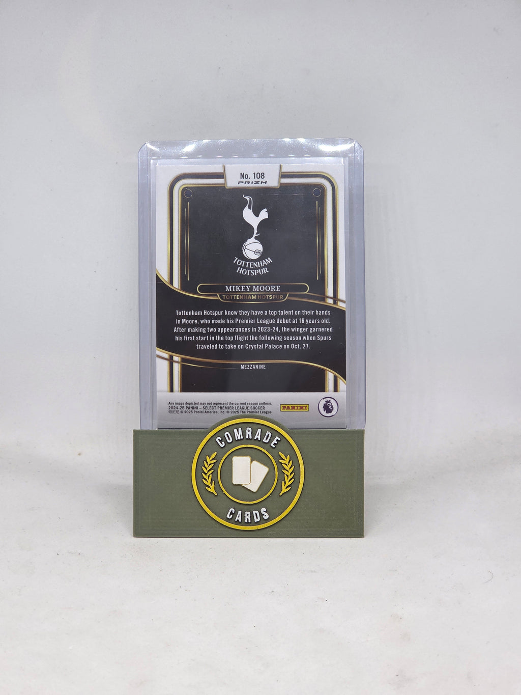 Mikey Moore (Tottenham) Zebra SSP Select Premier League 2024-2025