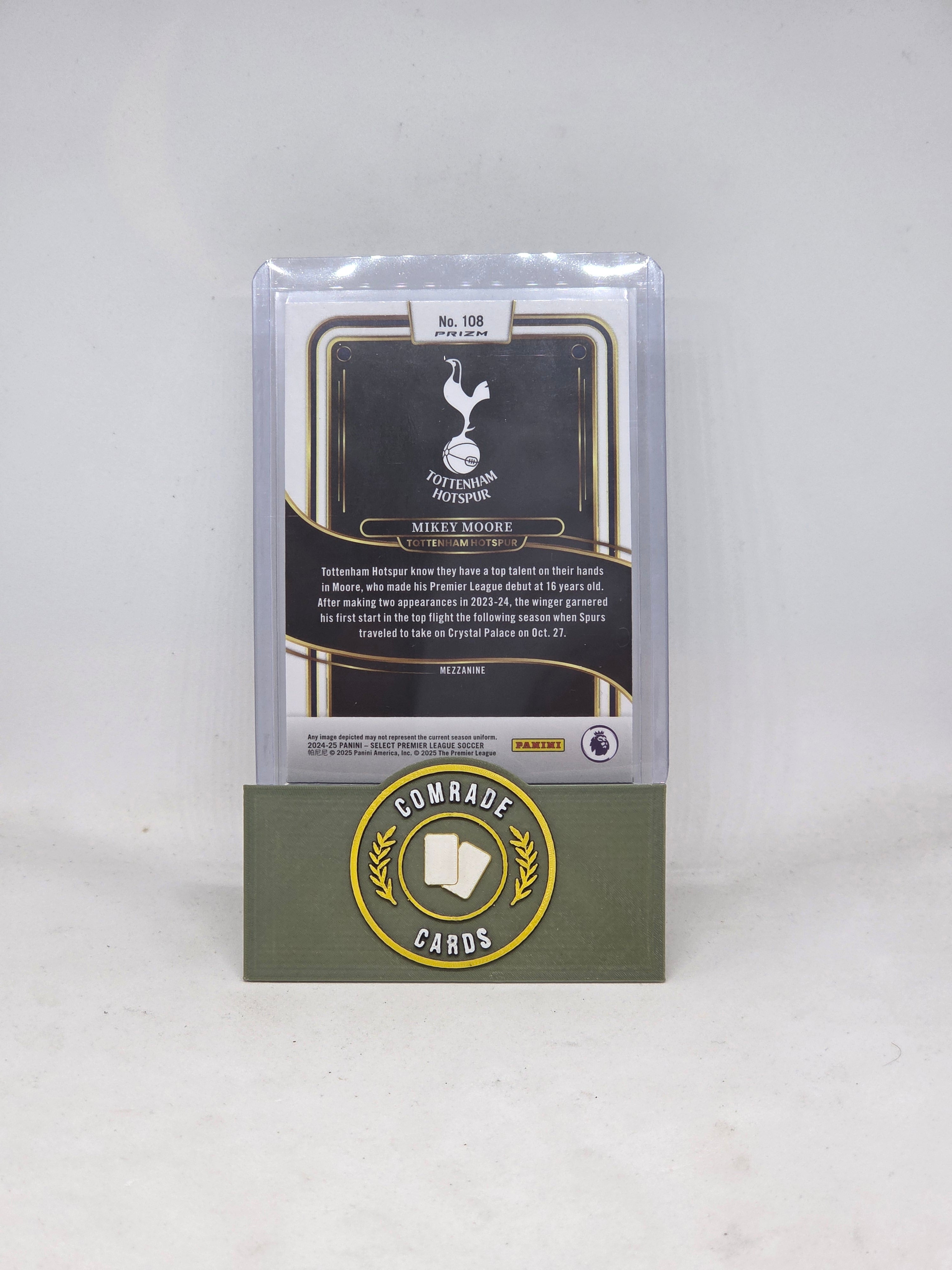 Mikey Moore (Tottenham) Zebra SSP Select Premier League 2024-2025