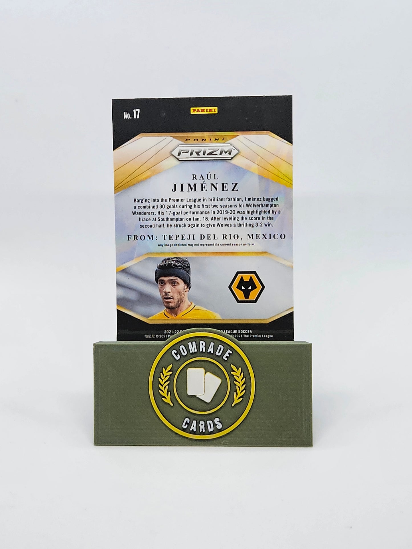 Raul Jimenez (Wolves) Insert Prizm Premier League 2021-2022