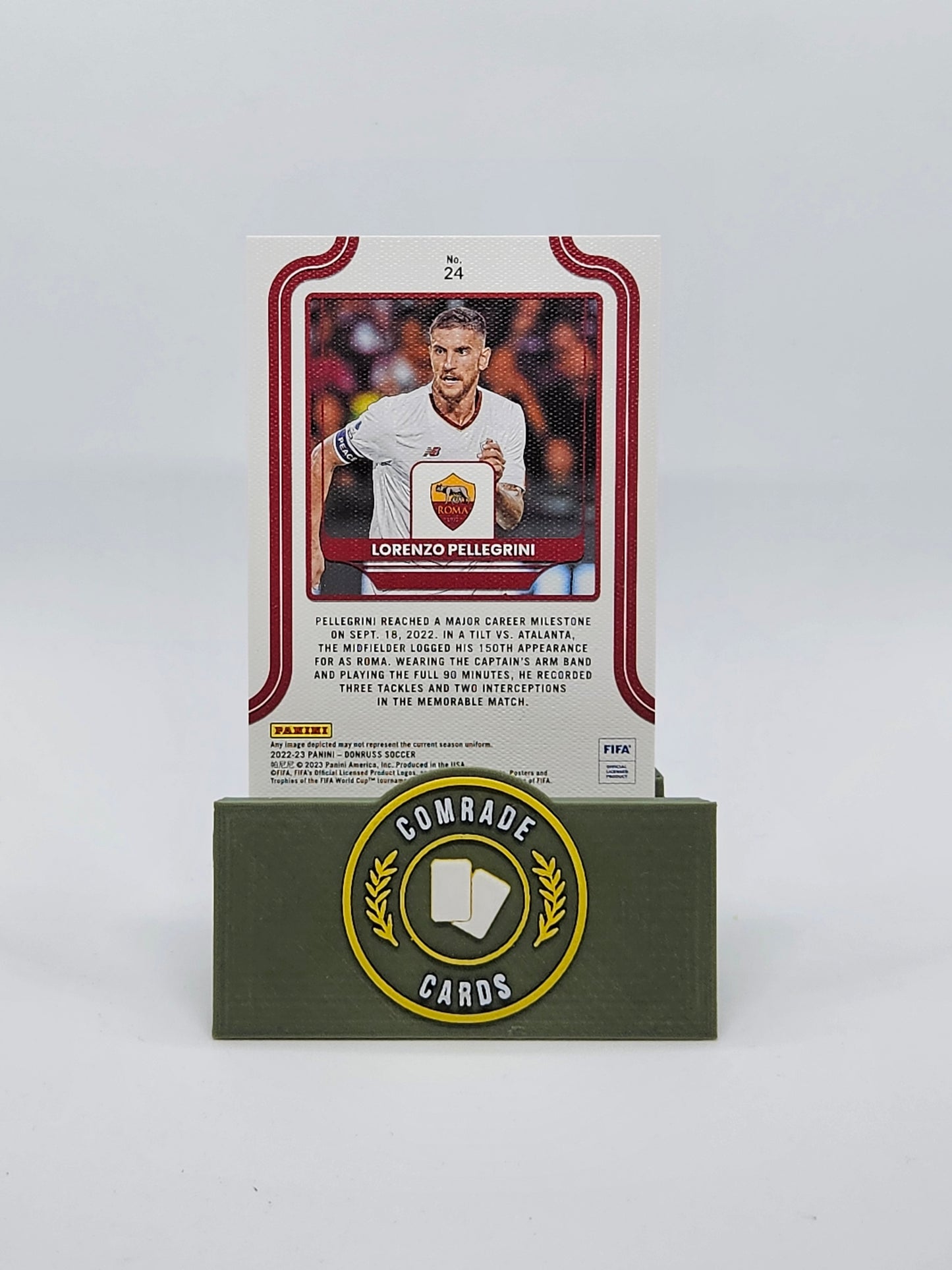 Lorenzo Pellegrini (Roma) - Insert Donruss Soccer 2022-2023