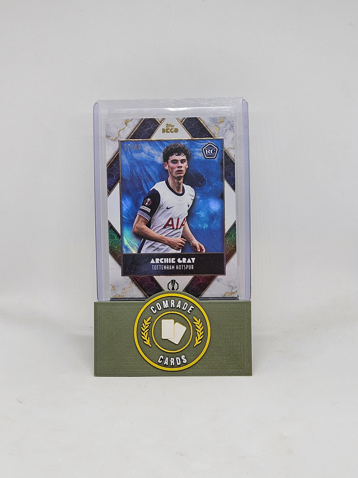 Archie Gray (Tottenham) 37/49 Topps Deco 2024-2025
