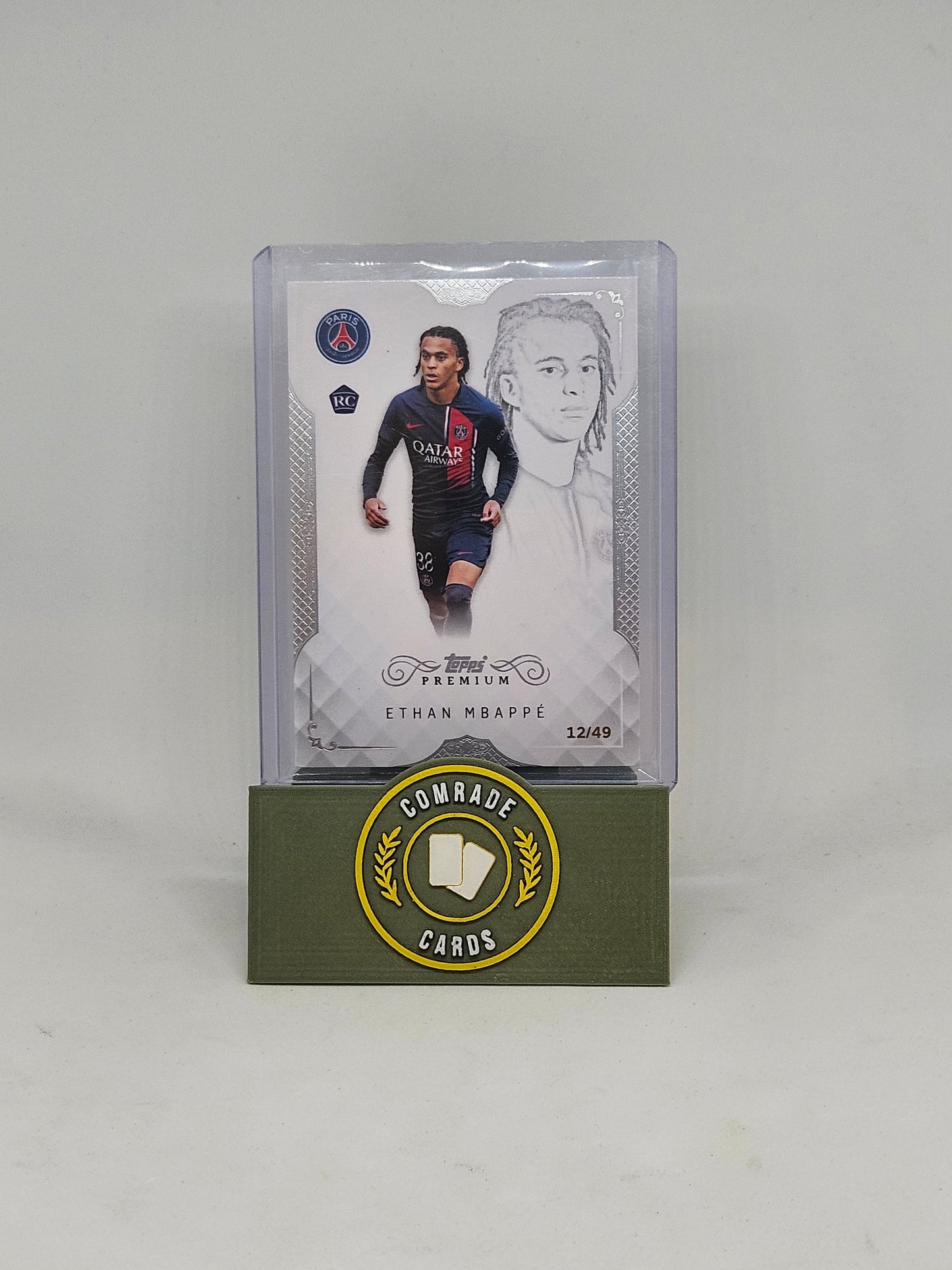 Ethan Mbappe (PSG) 12/49 Topps Premium 2023-2024