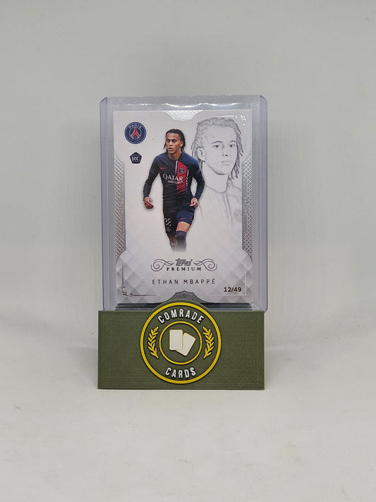 Ethan Mbappe (PSG) 12/49 Topps Premium 2023-2024