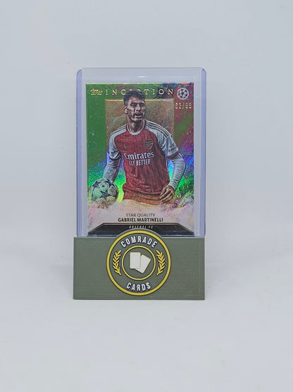 Gabriel Martinelli (Arsenal) 63/99 Topps Inception 2023-2024