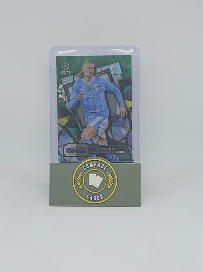 Erling Haaland (Man City) 49/75 Topps Crystal 2023-2024