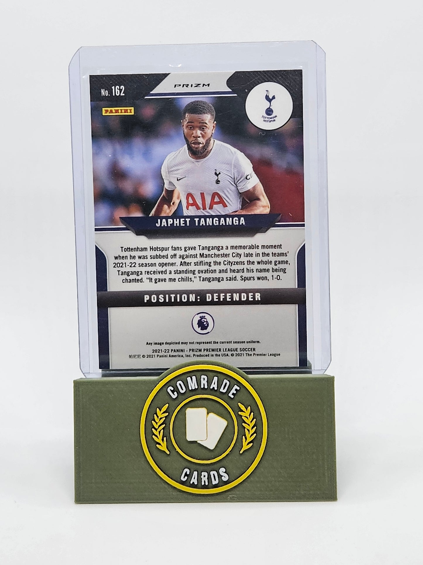 Japhet Tanganga (Tottenham) Parallel Prizm Premier League 2021-2022