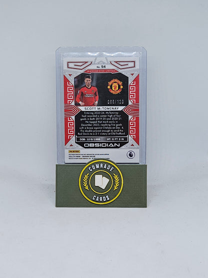 Scott Mctominay (Man United) 066/120 Obsidian 2023-2024