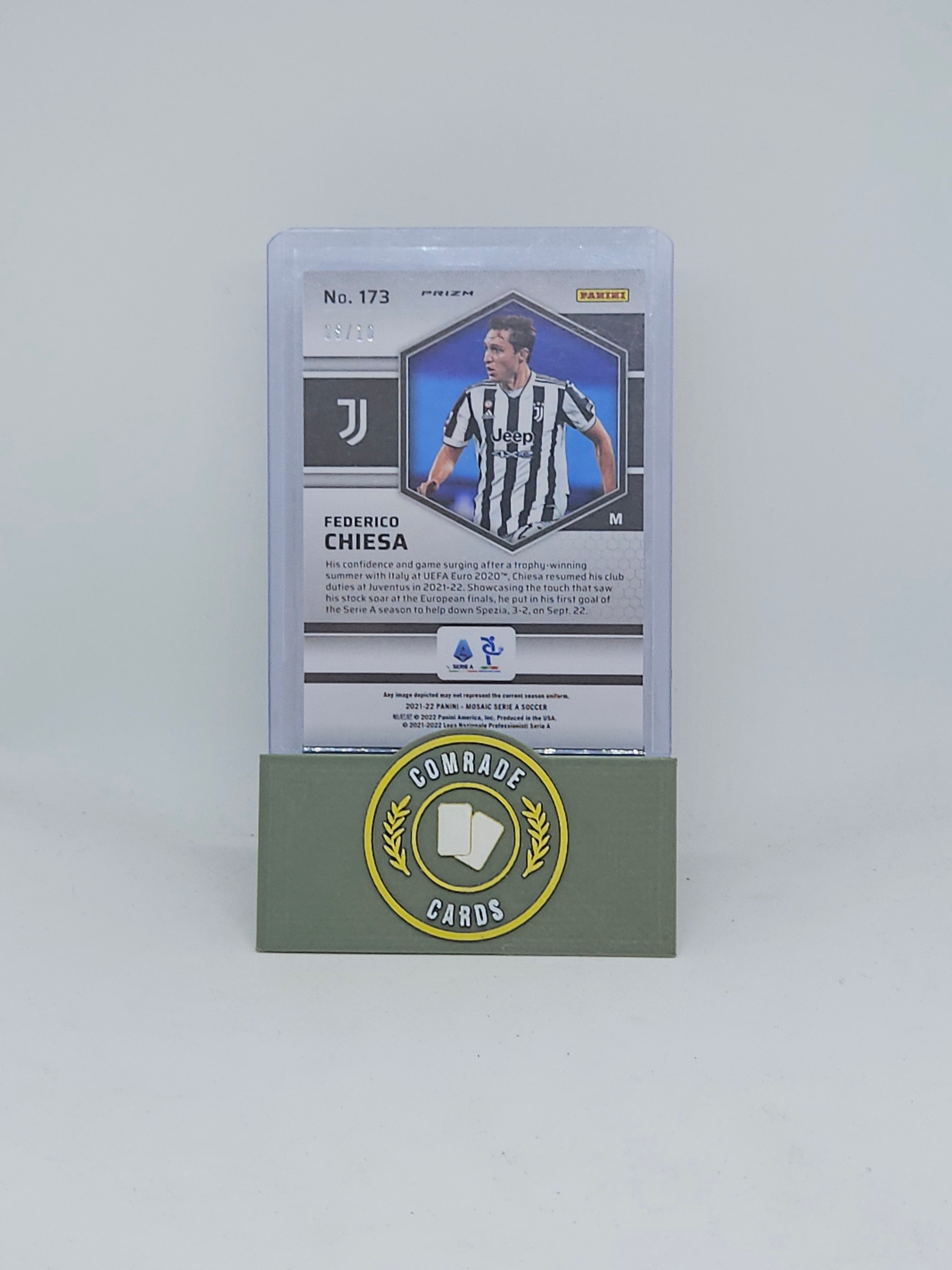 Federico Chiesa (Juventus) 08/10 Mosaic Serie A 2021-2022