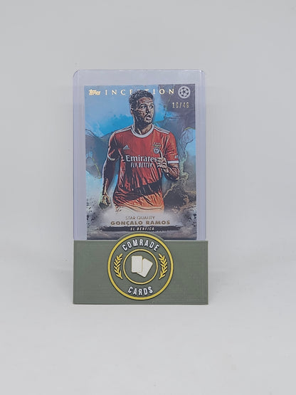 Goncalo Ramos (Benfica) 19/49 Topps Inception 2022-2023