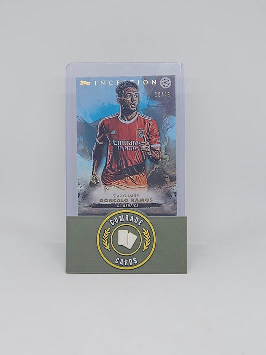 Goncalo Ramos (Benfica) 19/49 Topps Inception 2022-2023