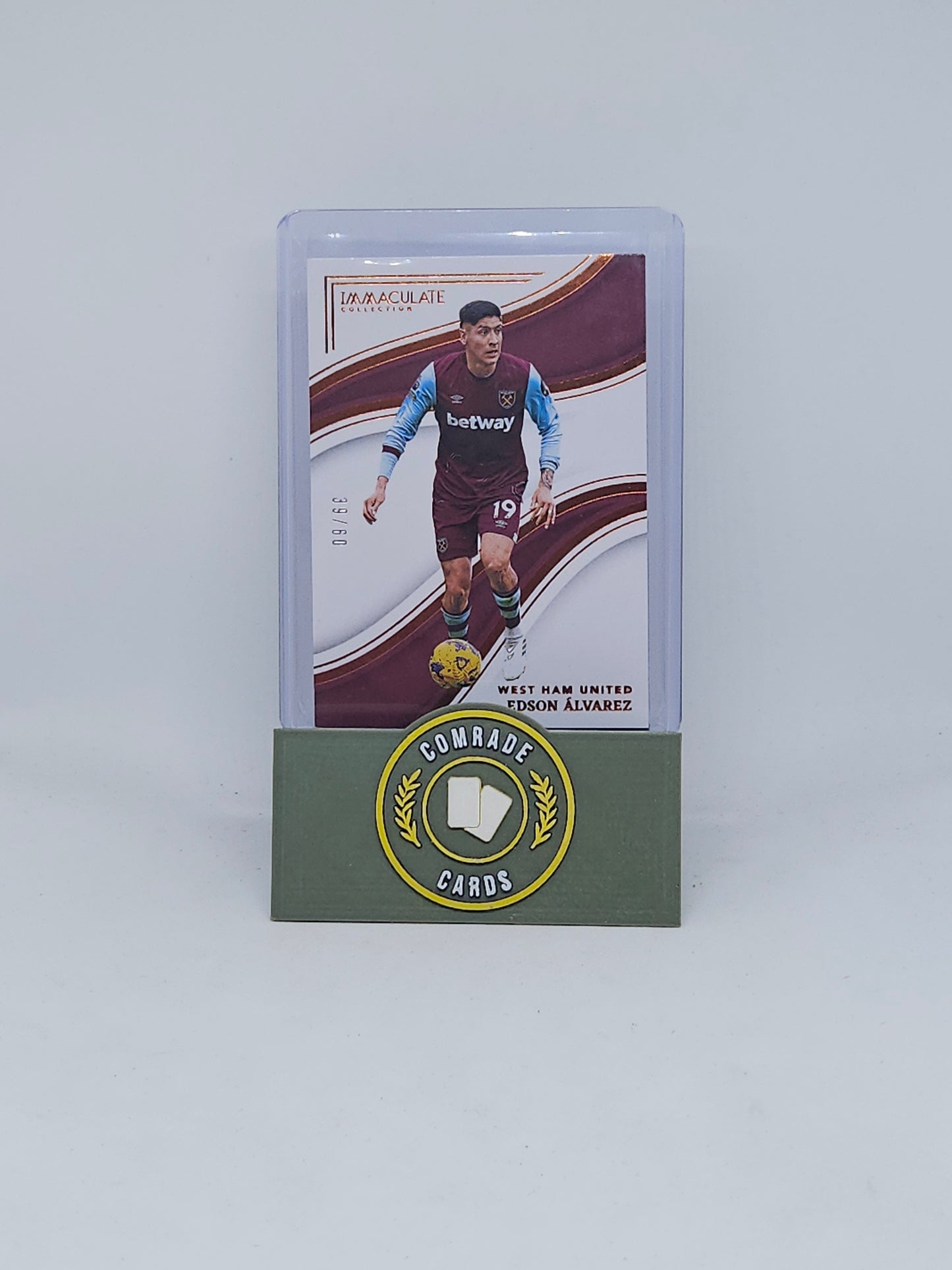 Edson Alvarez (West Ham) 39/60 Immaculate 2023-2024