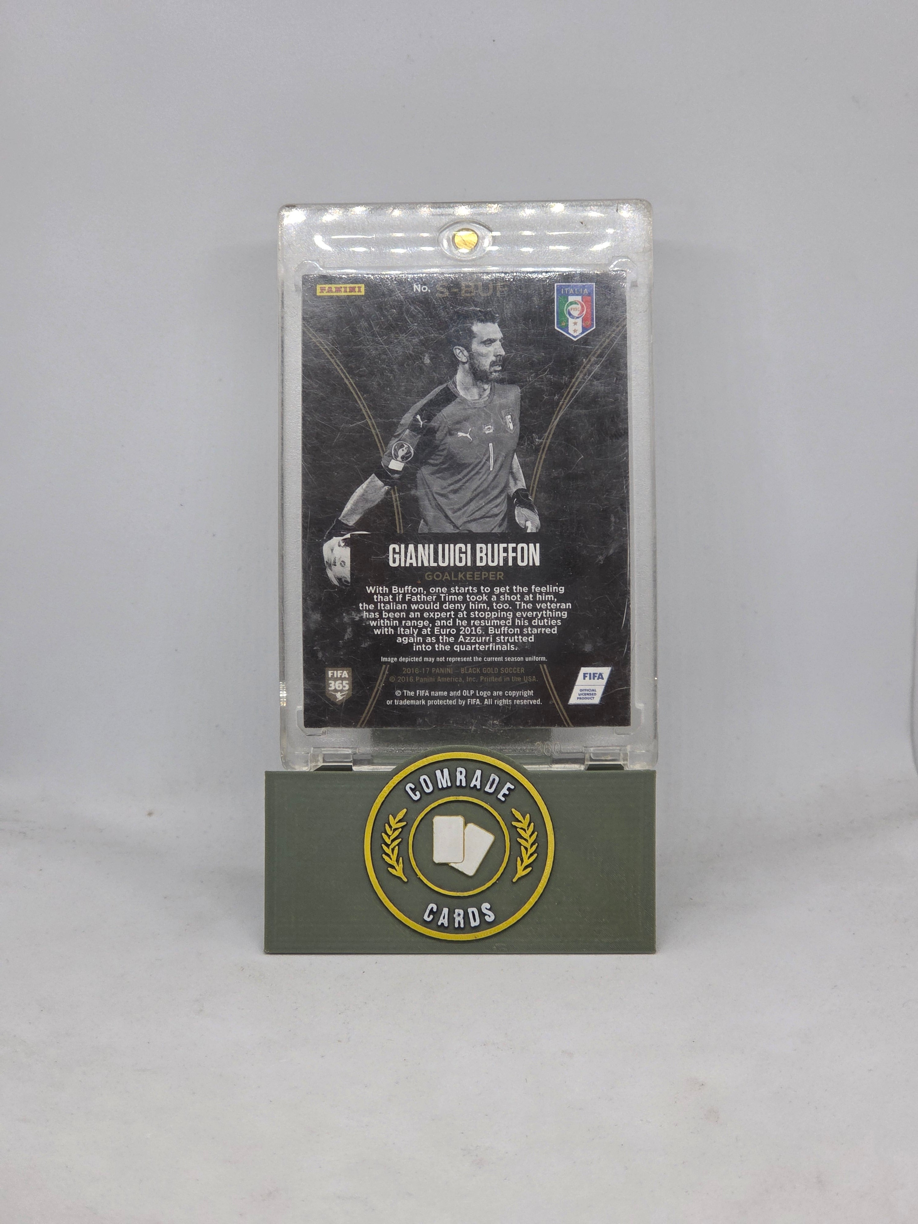 Gianluigi Buffon (Italy) Star Panini Black Gold 2016-2017