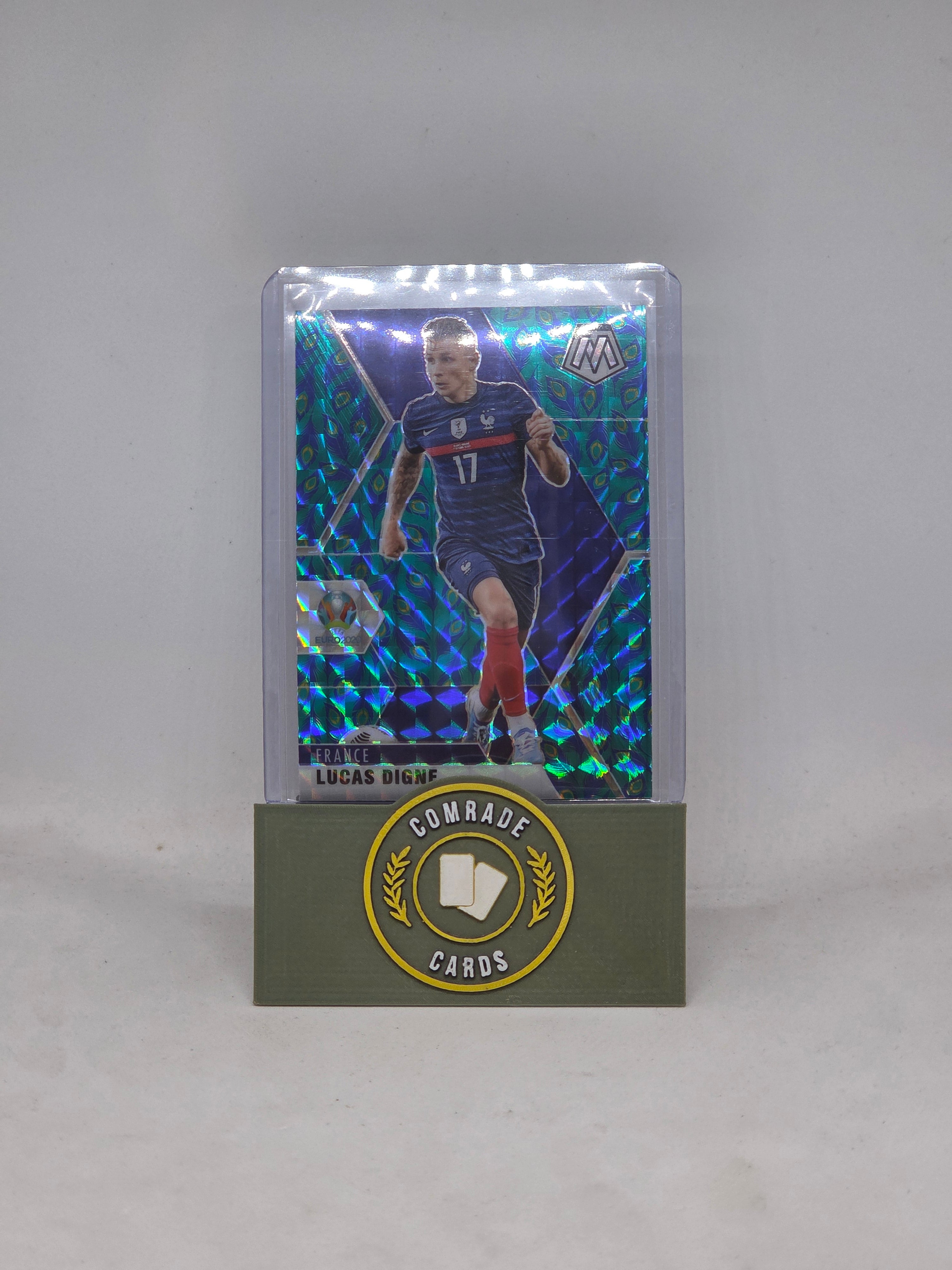 Lucas Digne (France) Peacock SSP Mosaic Euro 2020