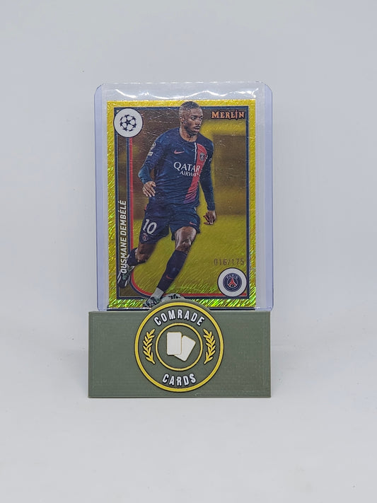 Ousamane Dembele (PSG) 016/175 Topps Merlin Chrome 2023-2024