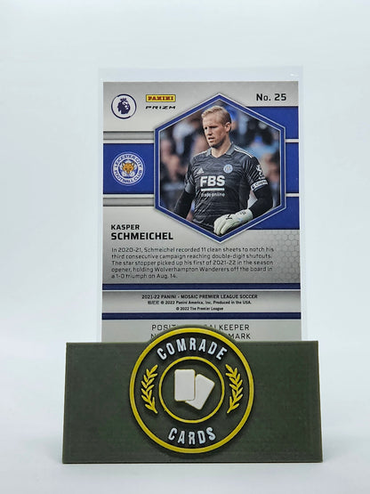 Kasper Schmeichel (Leicester) - Parallel Mosaic Premier League 2021-2022