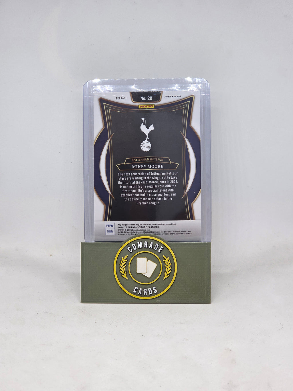 Mikey Moore (Tottenham) Zebra SSP Select Fifa 2024-2025