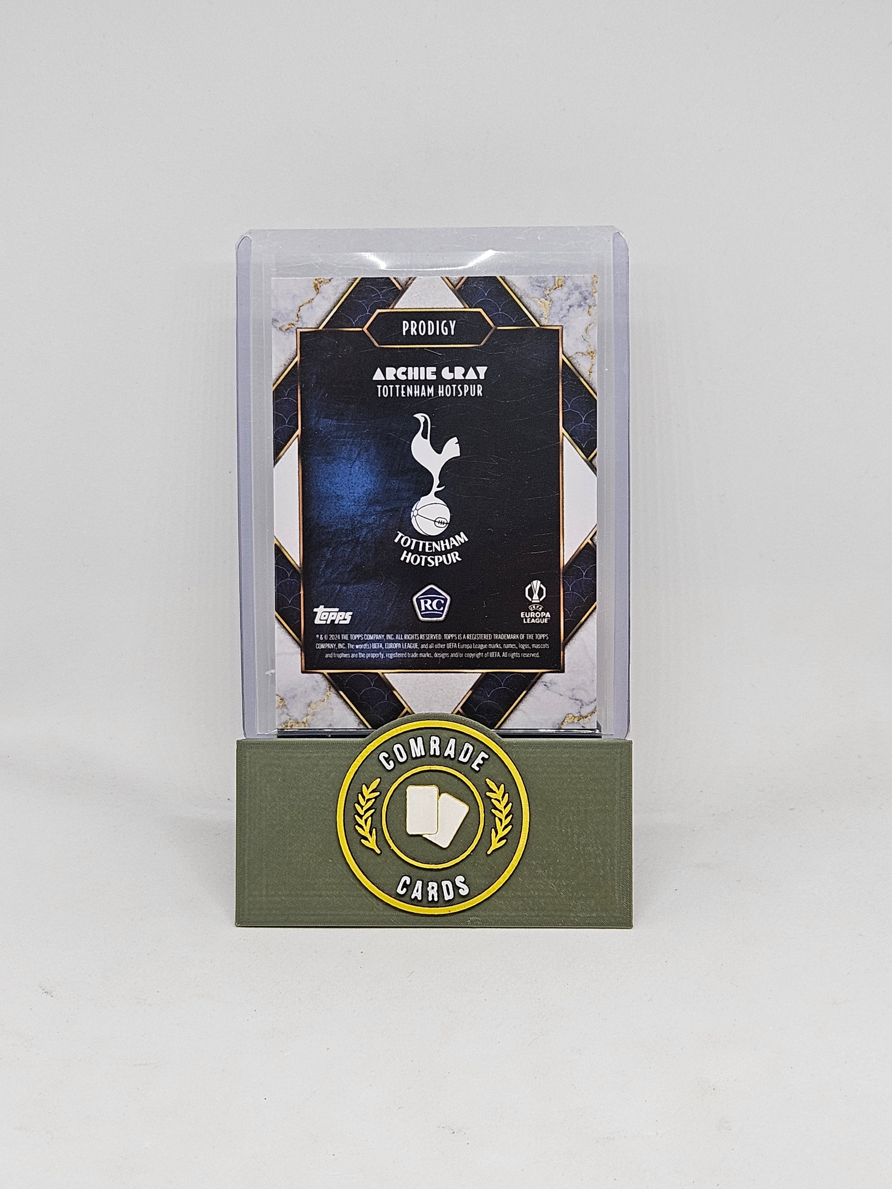 Archie Gray (Tottenham) 37/49 Topps Deco 2024-2025