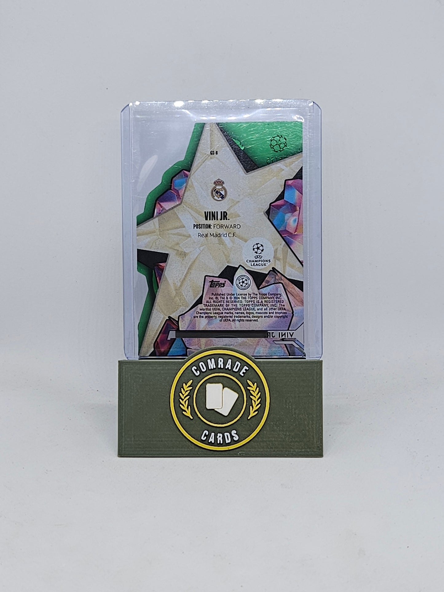 Vini Jr (Real Madrid) 15/75 Topps Crystal 2023-2024