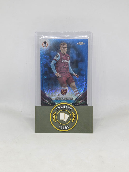 Jarrod Bowen (West Ham) 003/150 Topps Chrome 2023-2024