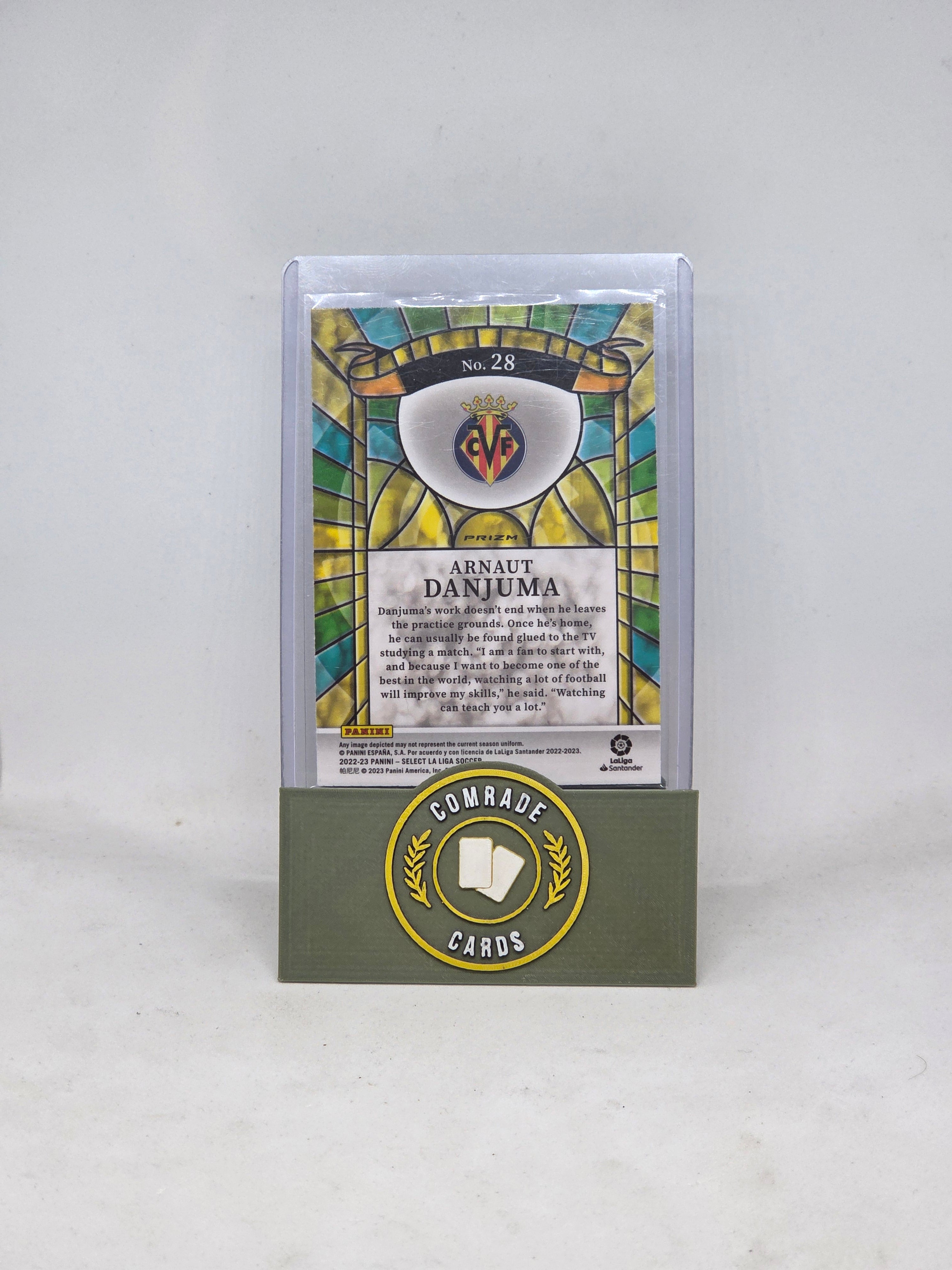 Arnaut Danjuma (Villarreal) Stained Glass SSP Select La Liga 2022-2023