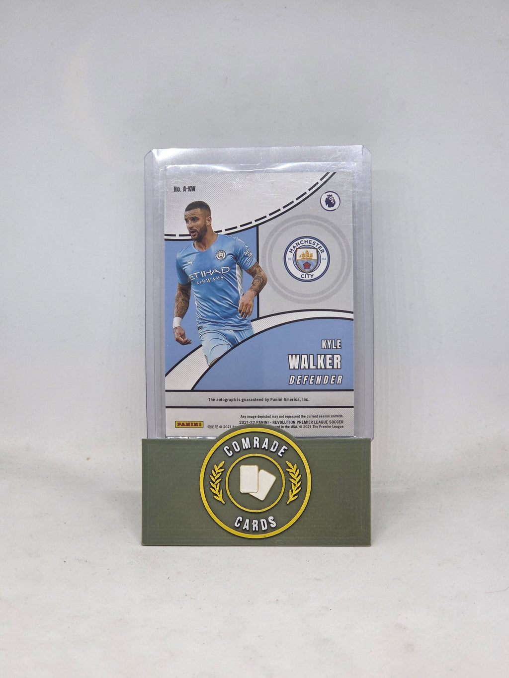 Kyle Walker (Man City) Autographed Card Revolution 2021-2022