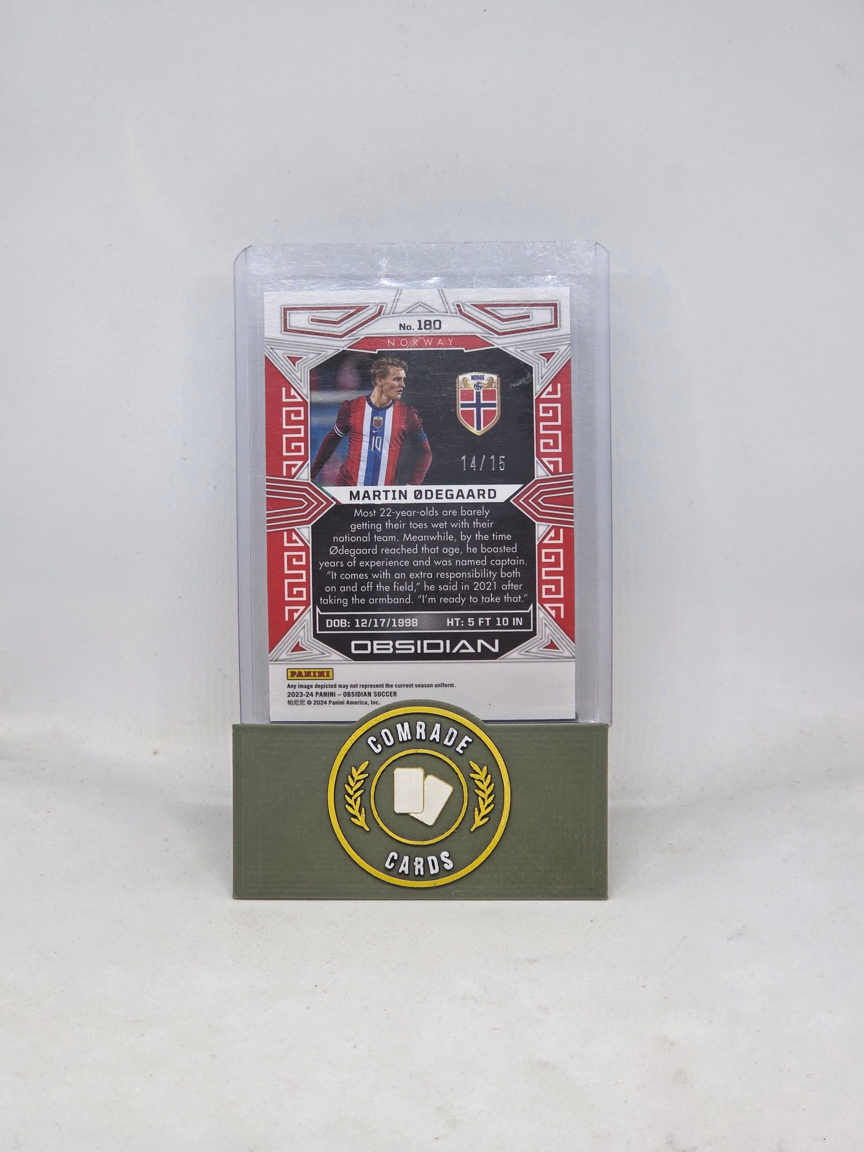 Martin Odegaard (Norway) 14/15 Obsidian 2023-2024