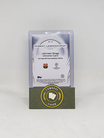 Robert Lewandowski (Barcelona) 48/99 Ultimate Stage Topps UCC 2023-2024