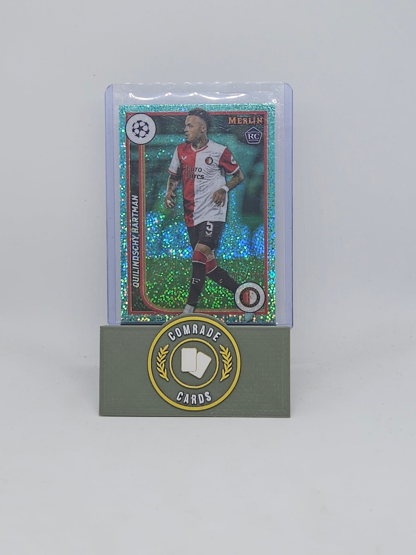 Quilindschy Hartman (Feyenoord) 014/199 Topps Merlin Chrome 2023-2024