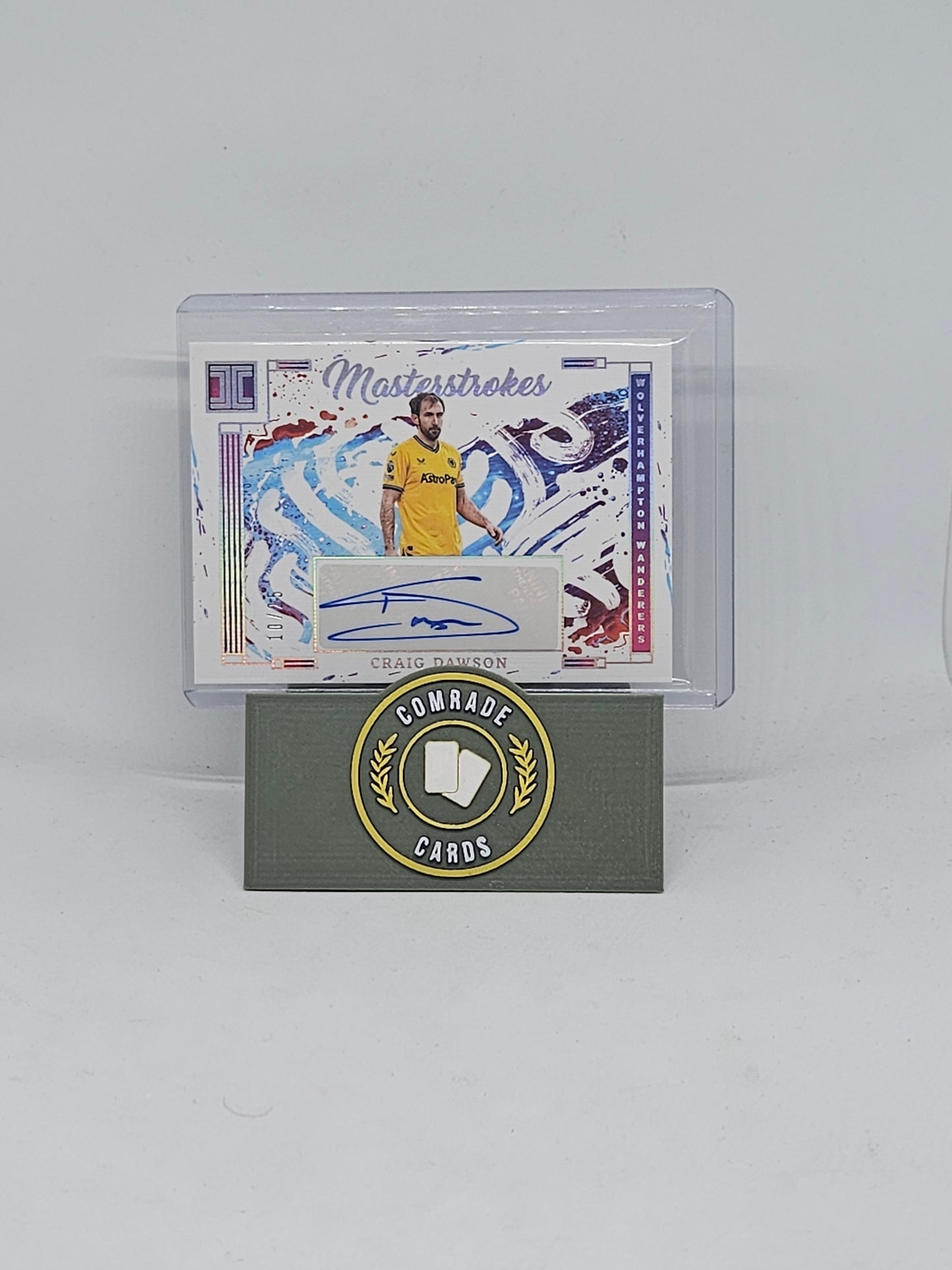 Carlos Dawson (Wolves) 10/25 Autographed Card Impeccable 2023-2024