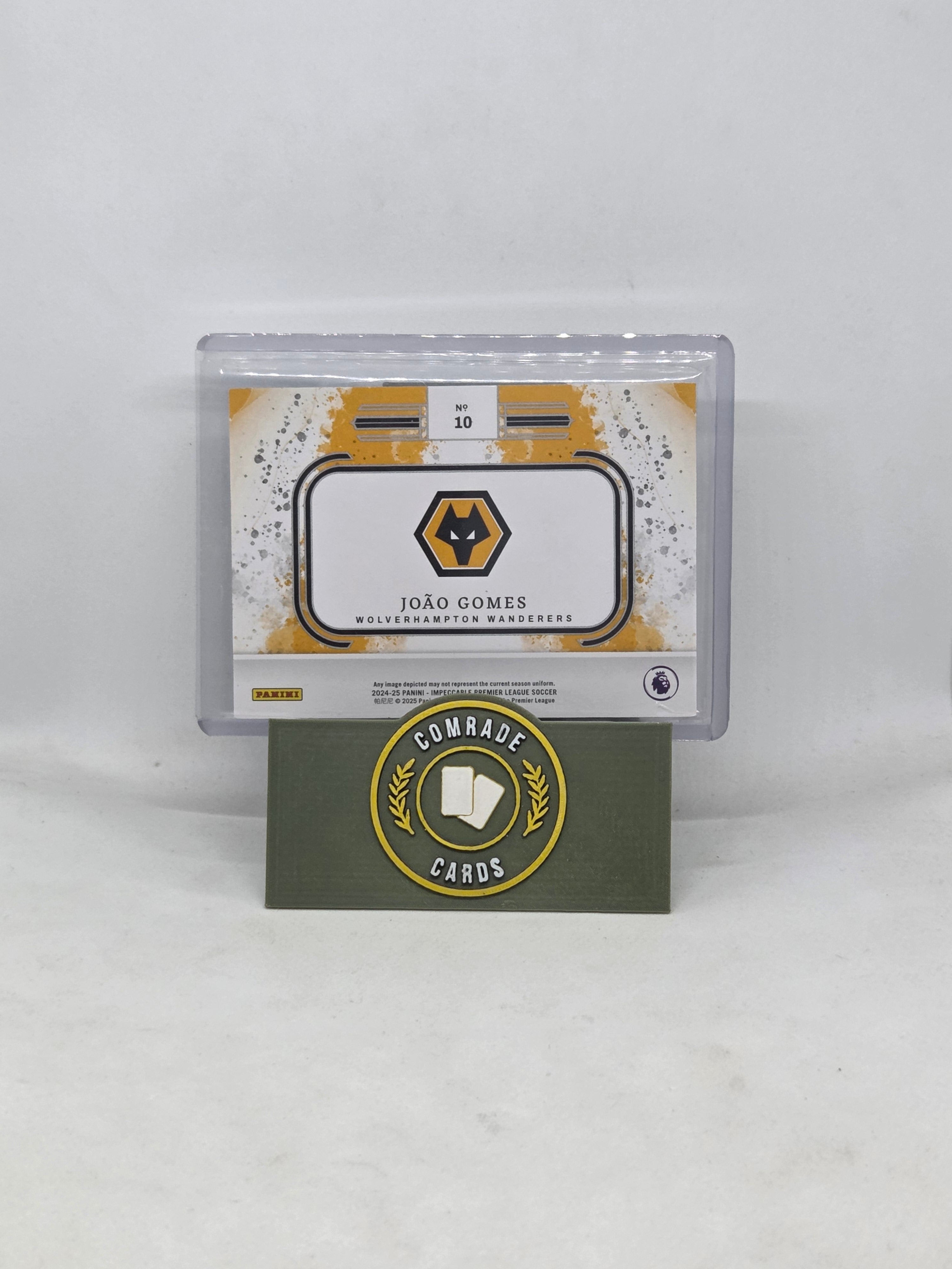 Joao Gomes (Wolves) 2/5 Silver Bar Impeccable 2024/2025