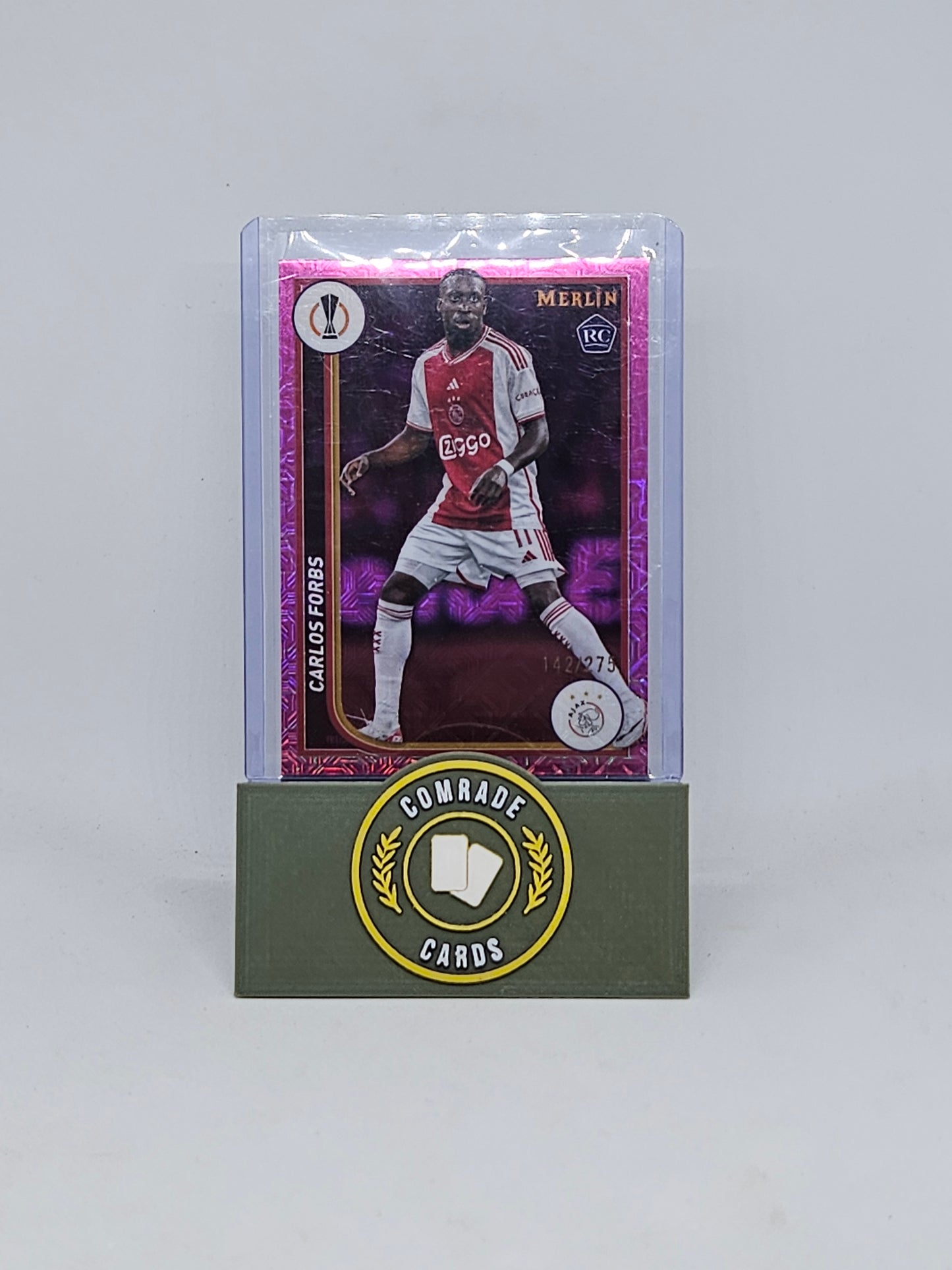 Carlos Forbs (Ajax) 142/275 Topps Merlin Chrome 2023-2024