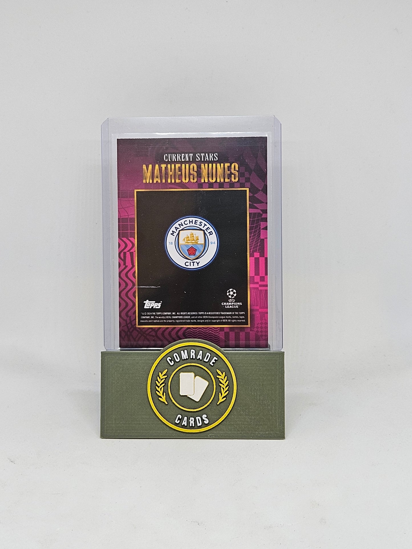 Matheus Nunes (Man City) 05/75 Topps Gold 2024-2025