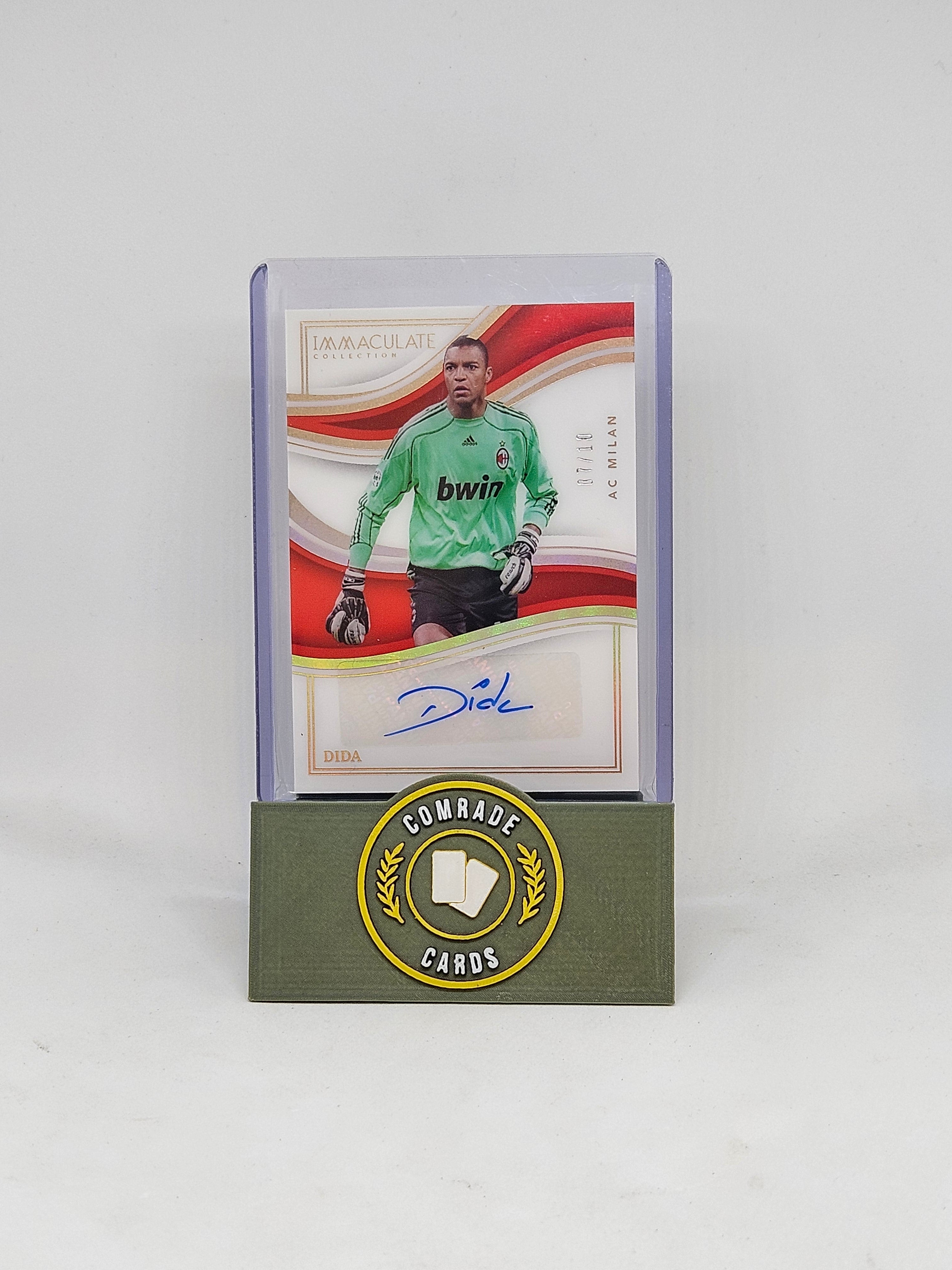 Dida (AC Milan) 07/10 Autographed Card Immaculate 2023-2024