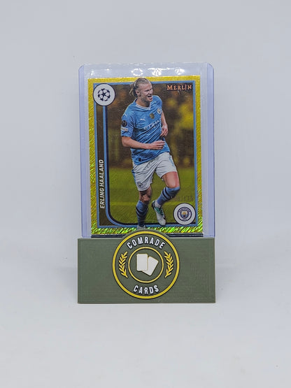 Erling Haaland (Man City) 149/175 Topps Merlin Chrome 2023-2024