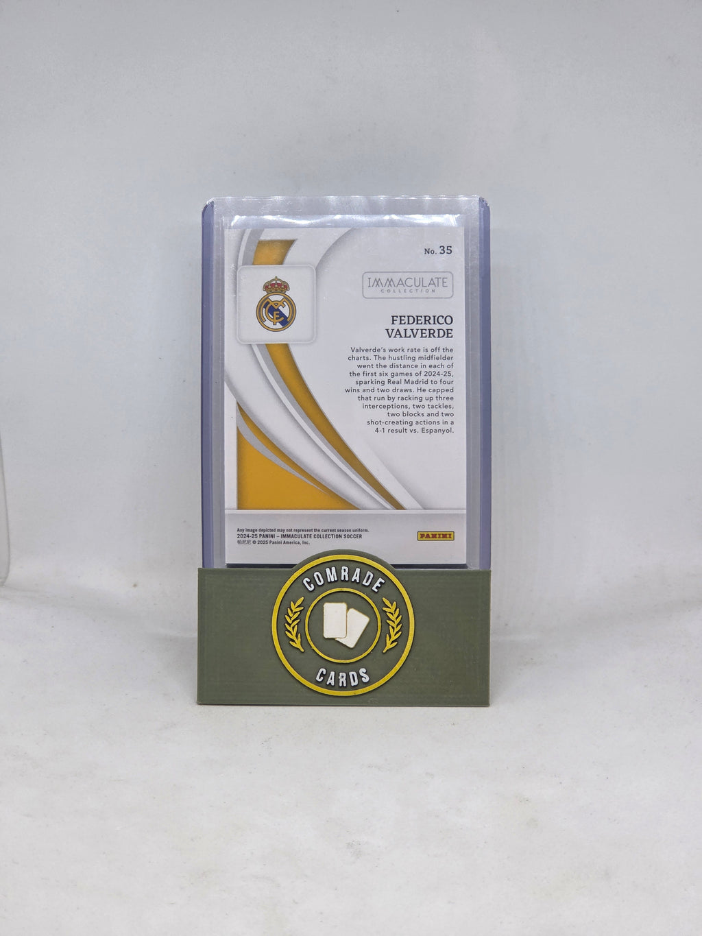Federico Valverde (Real Madrid) 02/10 Immaculate 2024-2025